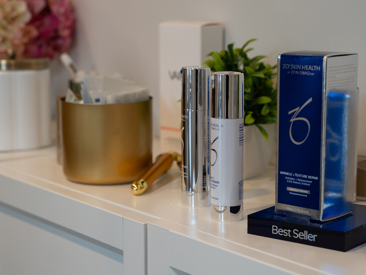 Medical-grade skincare at ZK Aesthetics Medspa in Sacramento